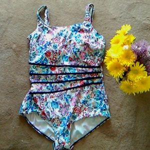 Floral One-Piece Swimsuit